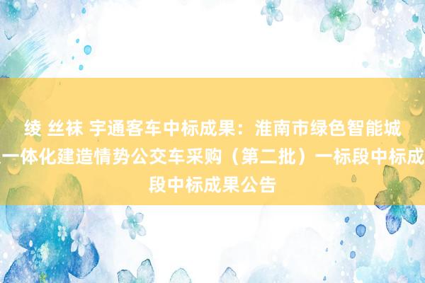 绫 丝袜 宇通客车中标成果：淮南市绿色智能城乡公交一体化建造情势公交车采购（第二批）一标段中标成果公告