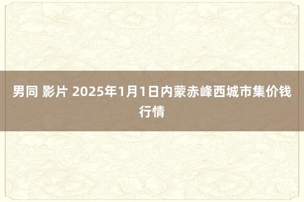 男同 影片 2025年1月1日内蒙赤峰西城市集价钱行情